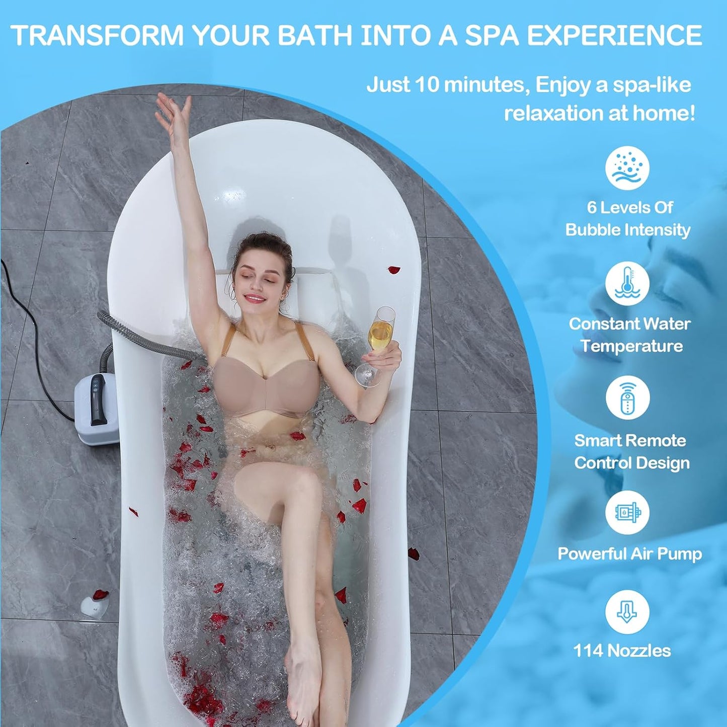Relaxing Spa Bubble Mat