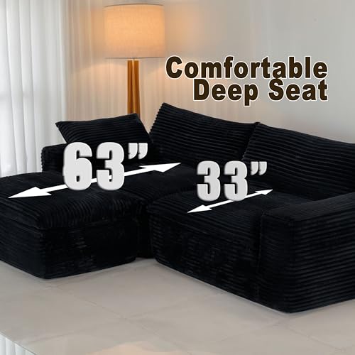 Cozy Cloud Modular Boneless Sofa